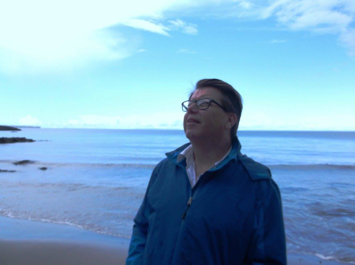 Sean at Murlough Bay