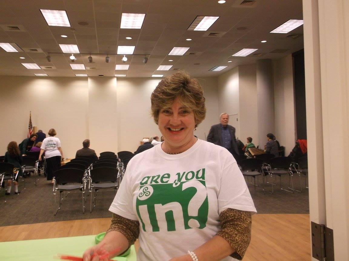 Sonja Fowler at Irish Network Mobile Bay launch